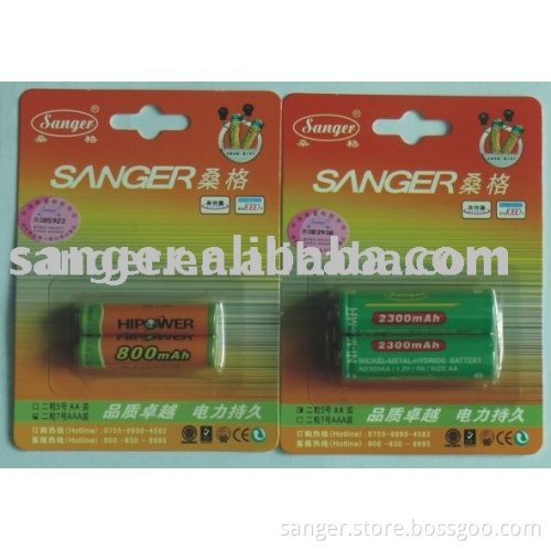 AA/AAA Ni-MH Rechargeable Battery